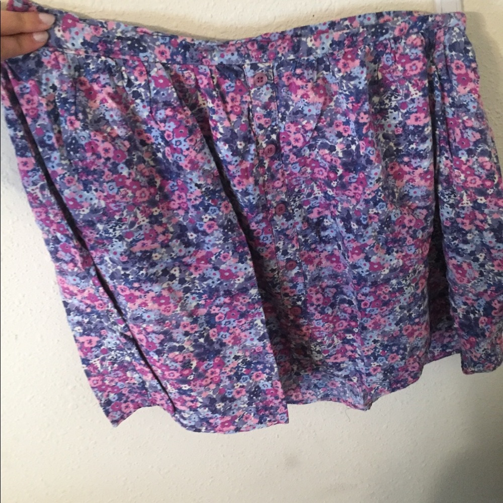 Floral lightweight skirt